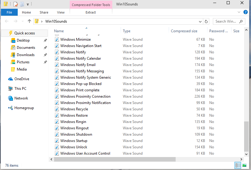 where are sound schemes stored windows 10