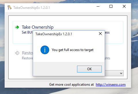 Windows 10 take ownership 12 toex