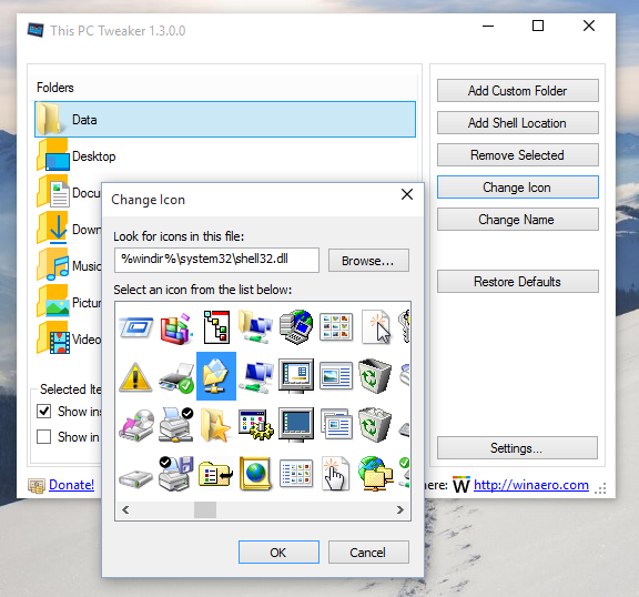 Add custom folders to This PC in Windows 10 or remove ...