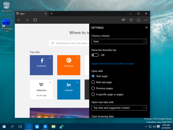 windows 10 build 10147 edge 2