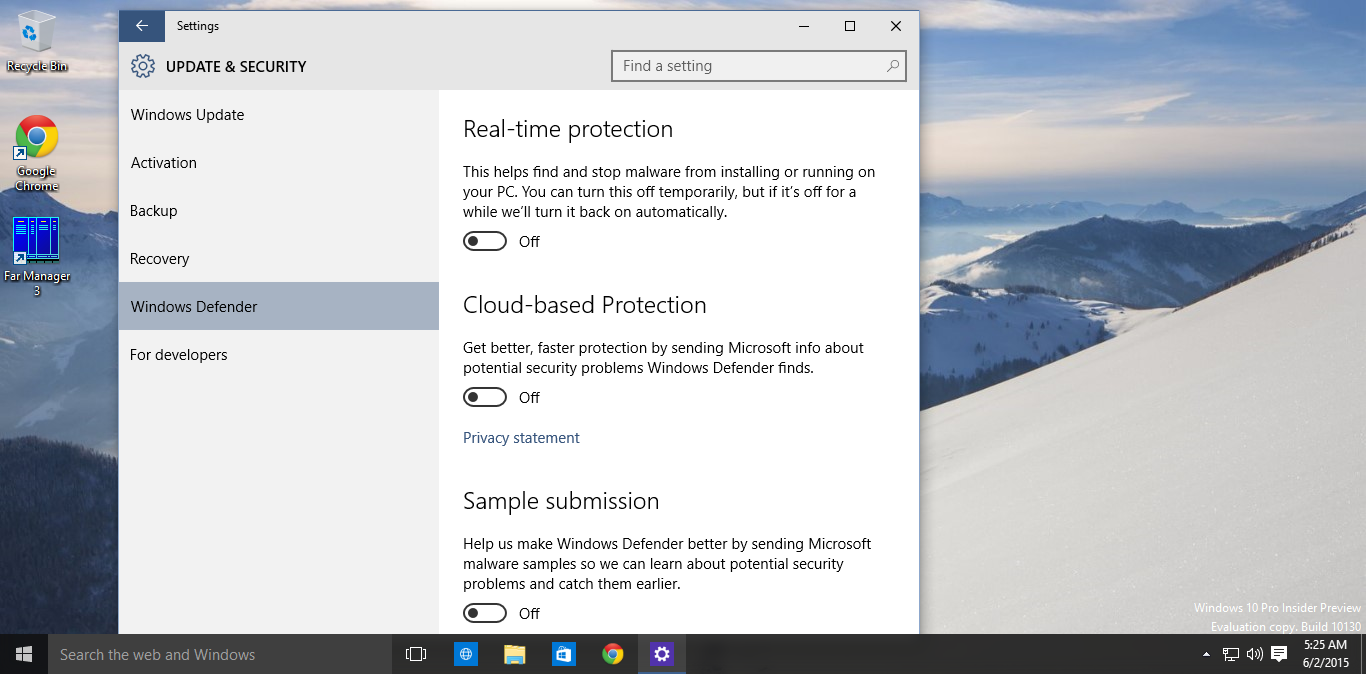 disable windows defender registry download windows 10