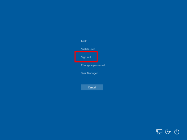 03 Выход из системы CAD в Windows 10