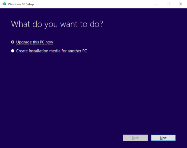 windows 10 pro media creation tool 2004