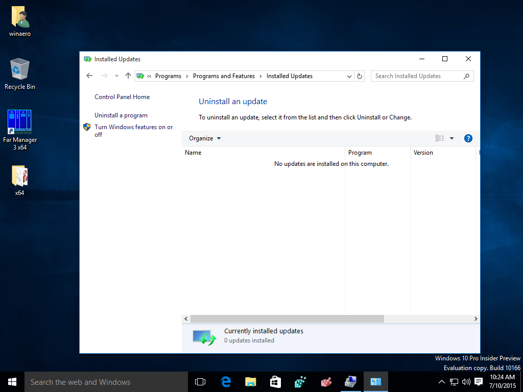 how to view available microsoft updates for windows 10