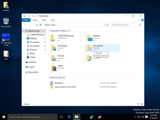 How to remove Network icon from Windows 10 File Explorer