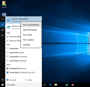 Restore and reinstall Windows Store in Windows 10 after removing with