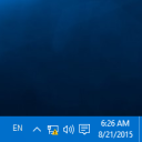 How to set the taskbar to a lighter color in Windows 10