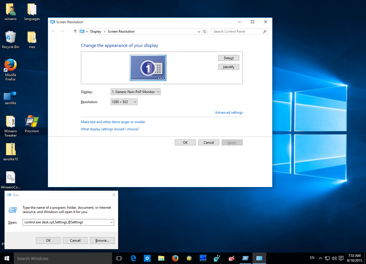 Windows 10 дисплей. Дисплей Windows 10. Display settings Windows 10. Экран Windows 10 Pro. Сместился экран виндовс 10.