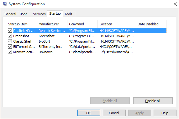 Msconfig нет на компьютере