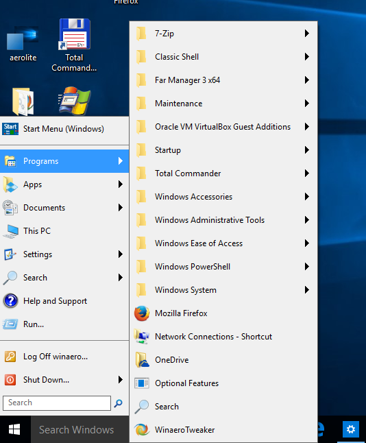 How to get world's fastest Start menu in Windows 10 with Classic Shell