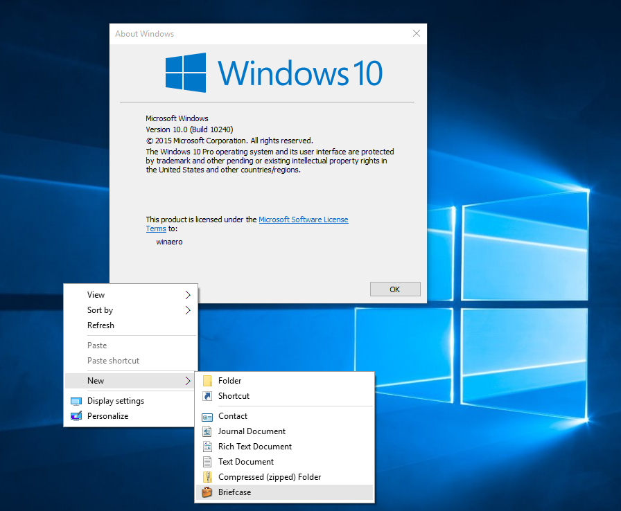 windows 10 build 10240 update