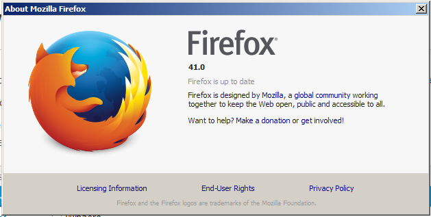 Firefox 41