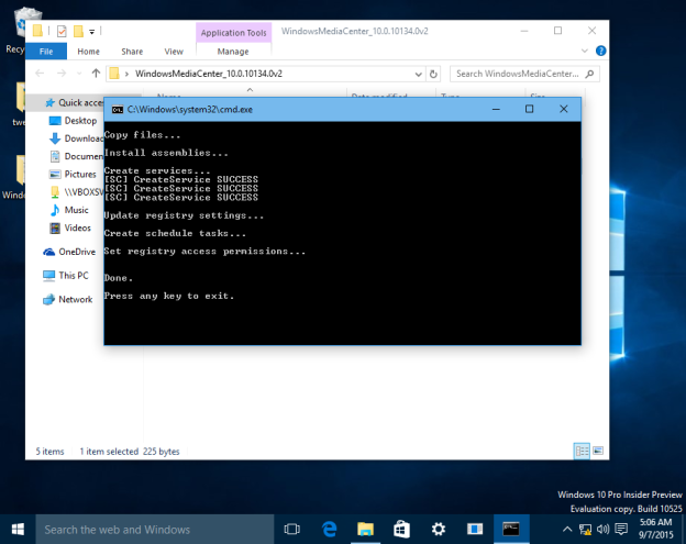 How to get genuine Windows Media Center working in Windows 10