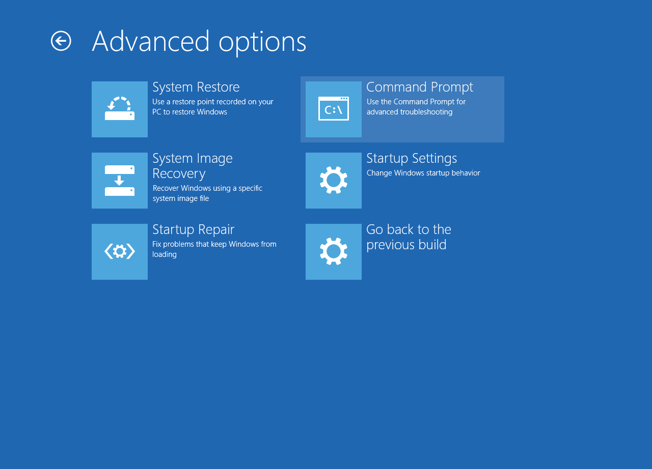 windows 10 safe mode command prompt commands