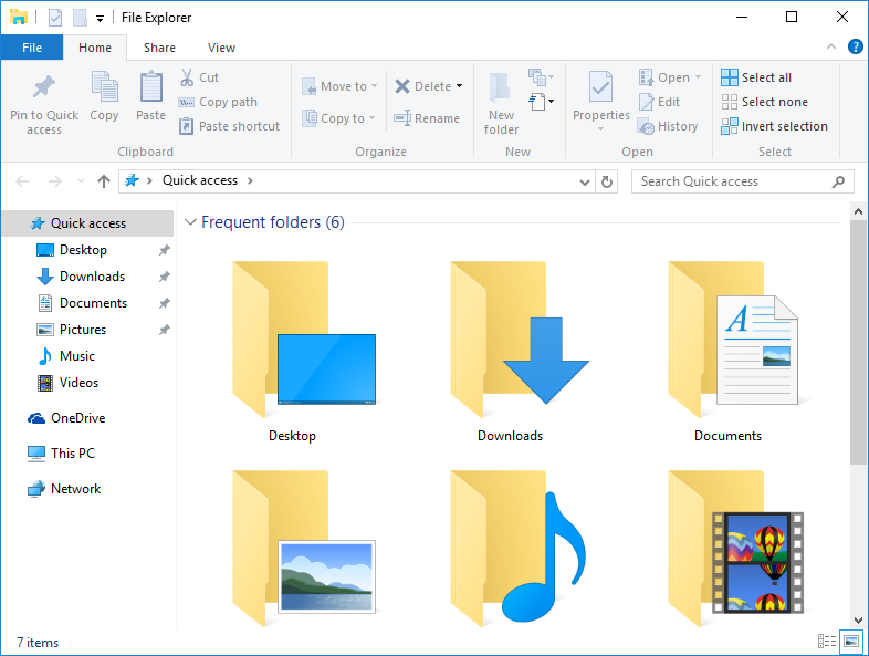 Windows 10 folder icon size 2