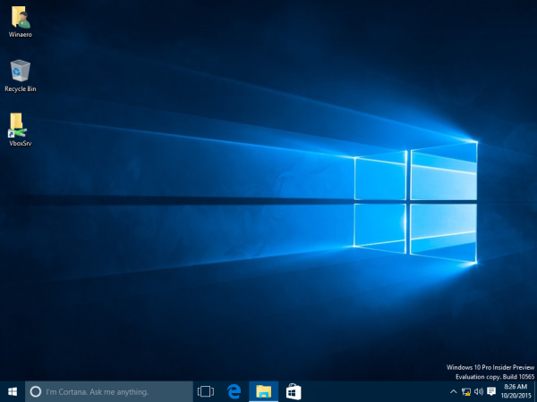 Windows 10 big taskbar