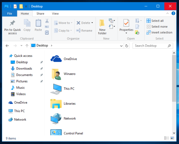 How to access This PC from Quick Access using the keyboard in Windows 10