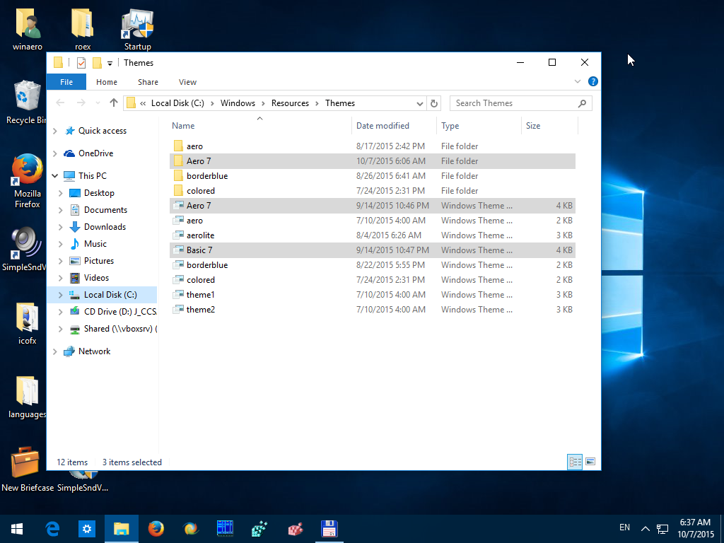 how to install sound schemes windows 10