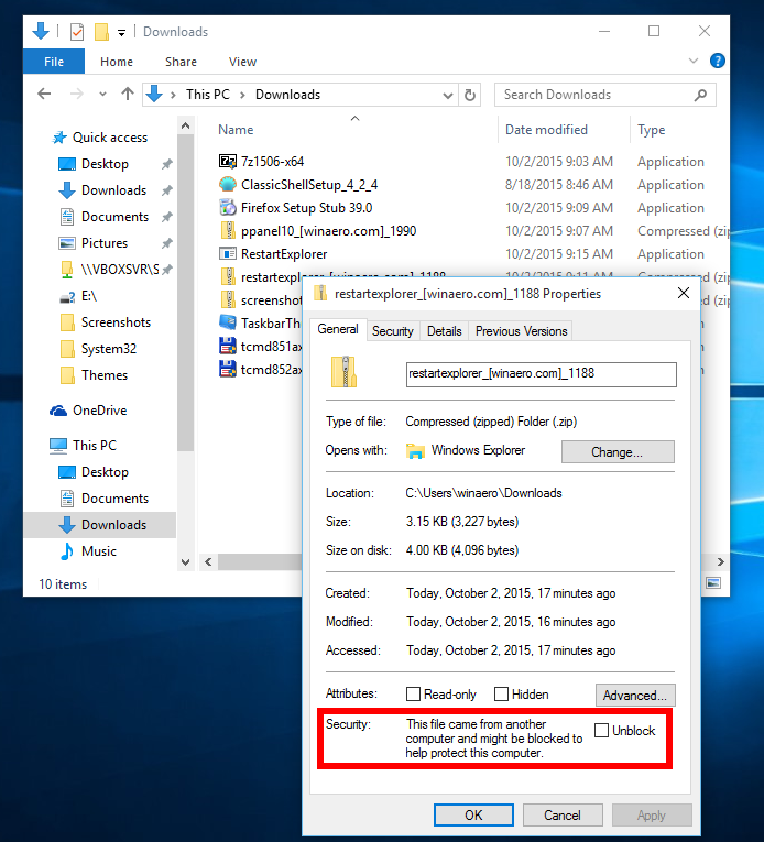 How do I trust an exe file in Windows 10?