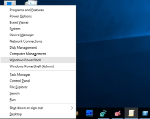 All ways to open PowerShell in Windows 10