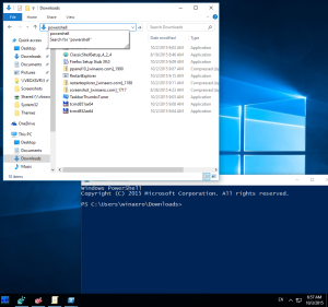 All ways to open PowerShell in Windows 10