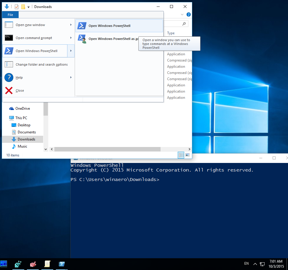 Активация windows 10 pro x64 через powershell. POWERSHELL Windows 10. POWERSHELL как открыть. Активация через POWERSHELL. Как открыть POWERSHELL Windows 10 в папке.