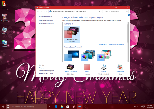 Windows 10 christmas theme 2016 02