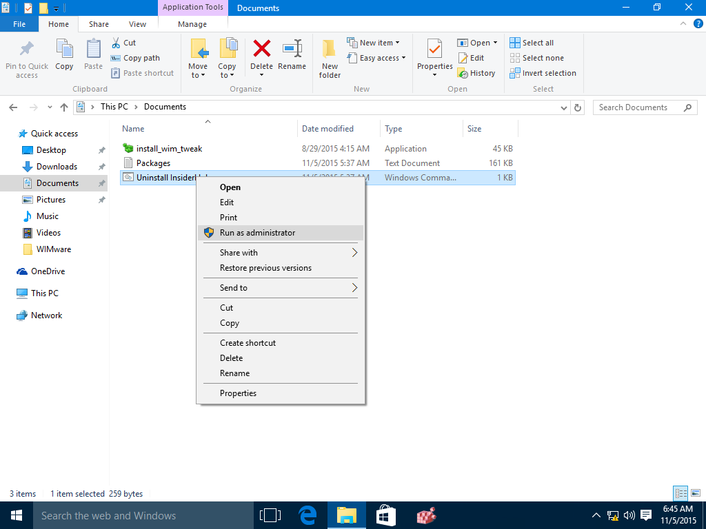 How to uninstall and remove Insider Hub in Windows 10
