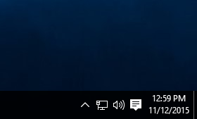 Желтый значок наложения в Windows 10 отключен