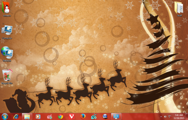 new year 2016 theme WIndows 7-4