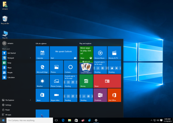 windows start menu not working