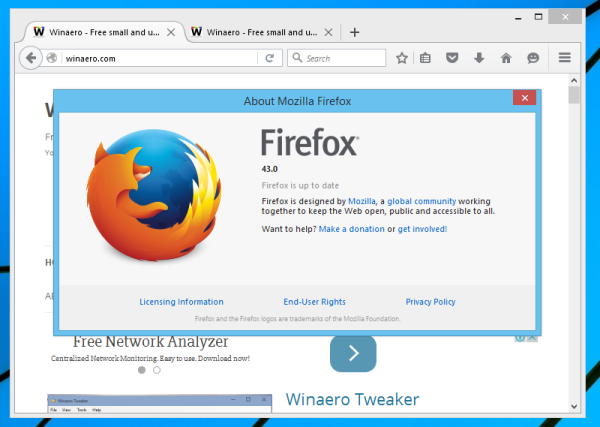 Firefox 43