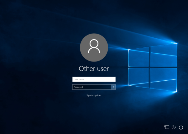 windows 10 will not show login screen