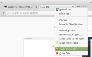 How to restore an accidentally closed tab in your browser