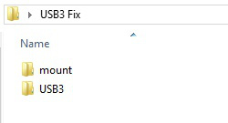 usb 3.0 fix subfolders