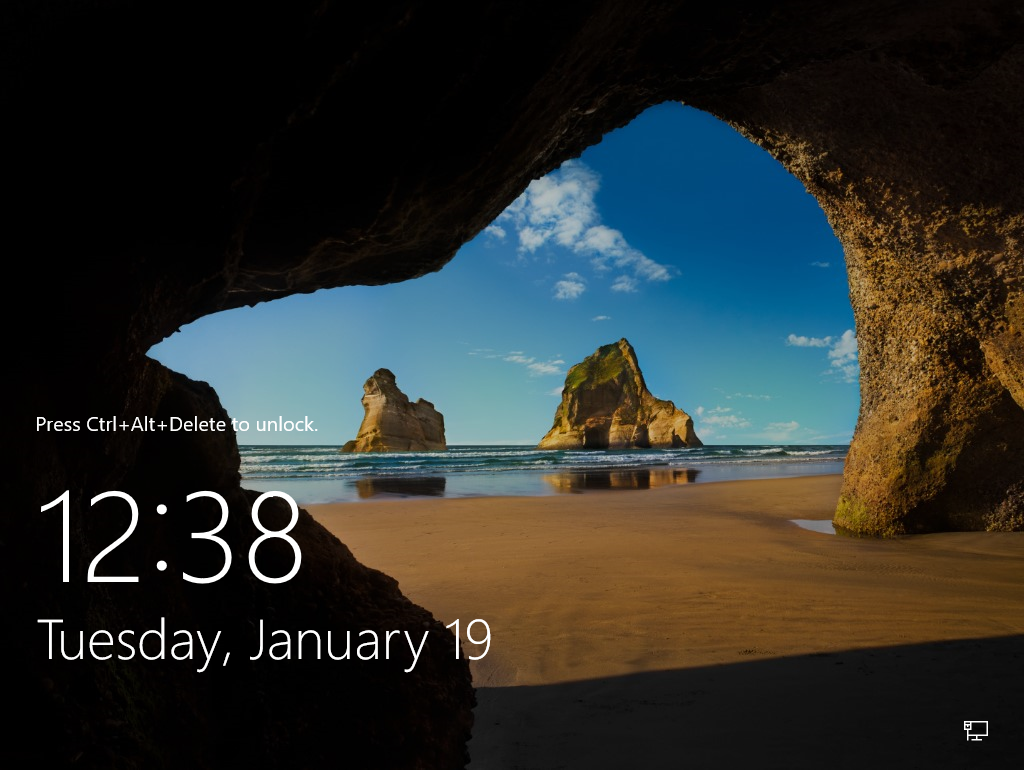 what is lock screen windows 10