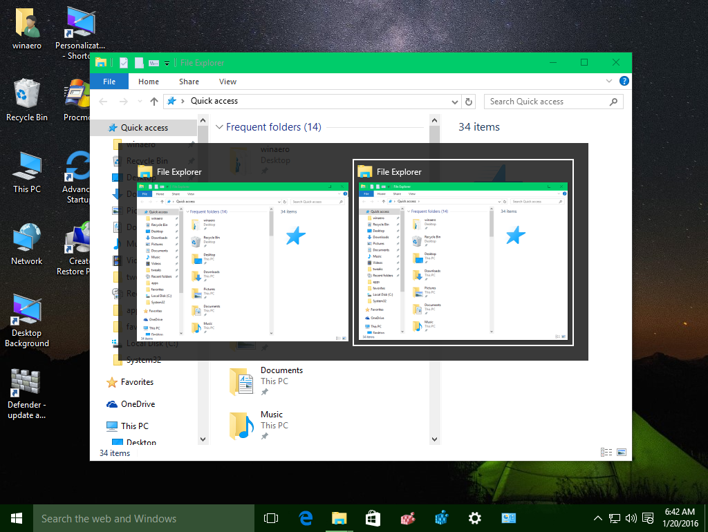 resize enable windows 10