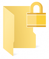 lock folder icon