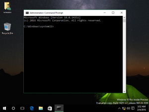 How to open elevated command prompt in Windows 10