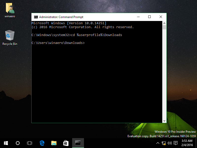 command prompt not working