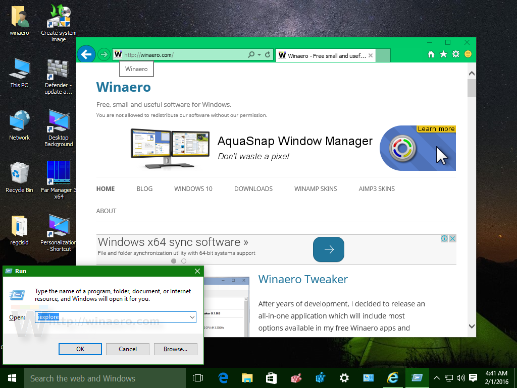 Как восстановить internet explorer в windows 10