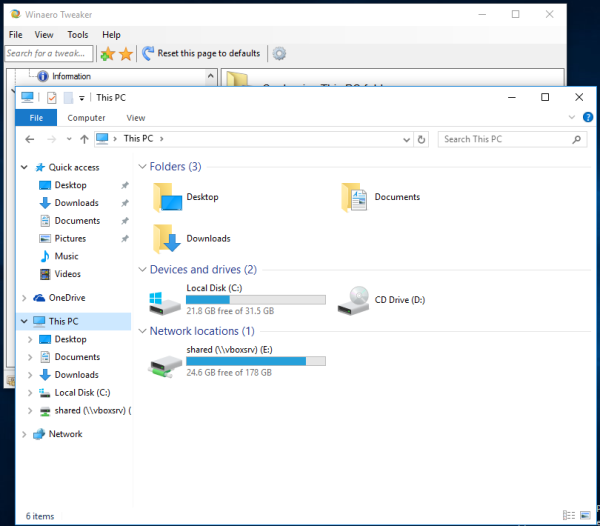 Windows 10 this pc folders removed in explorer
