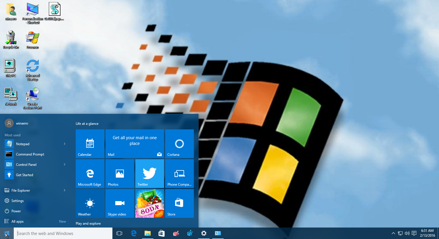 Get classic Microsoft Plus! themes for Windows 10, Windows 8 and Windows 7