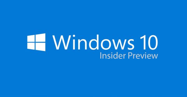 предварительный просмотр Windows 10 Insider