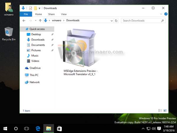 Download edge extension