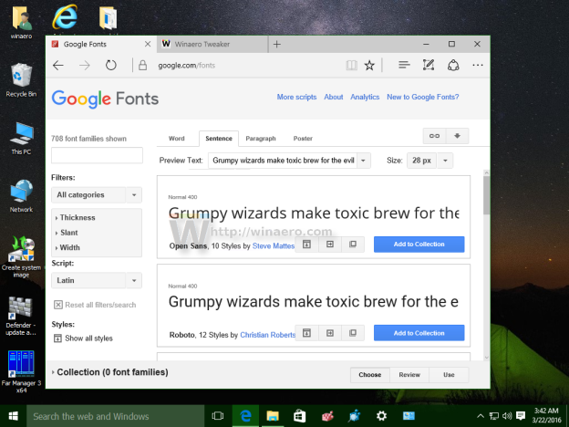 install google fonts on windows 10