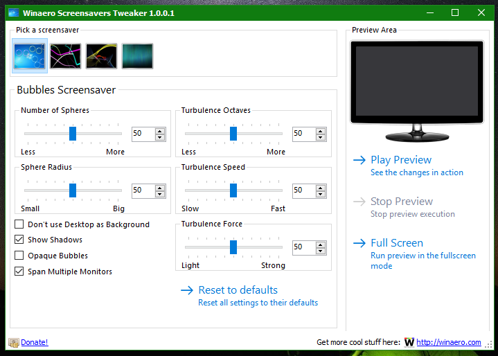 Windows vista screensavers