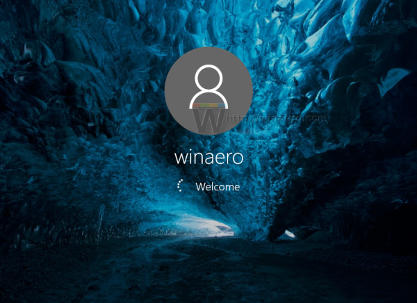 Windows 10 sign-in background image applied