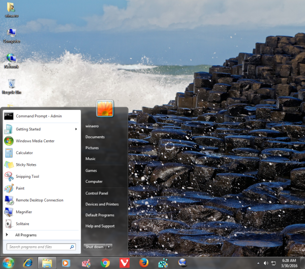 Xubuntu wallpapers Windows 7 Theme 03