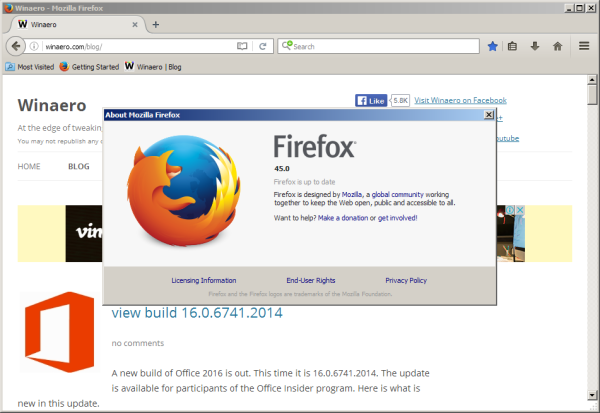 firefox 45